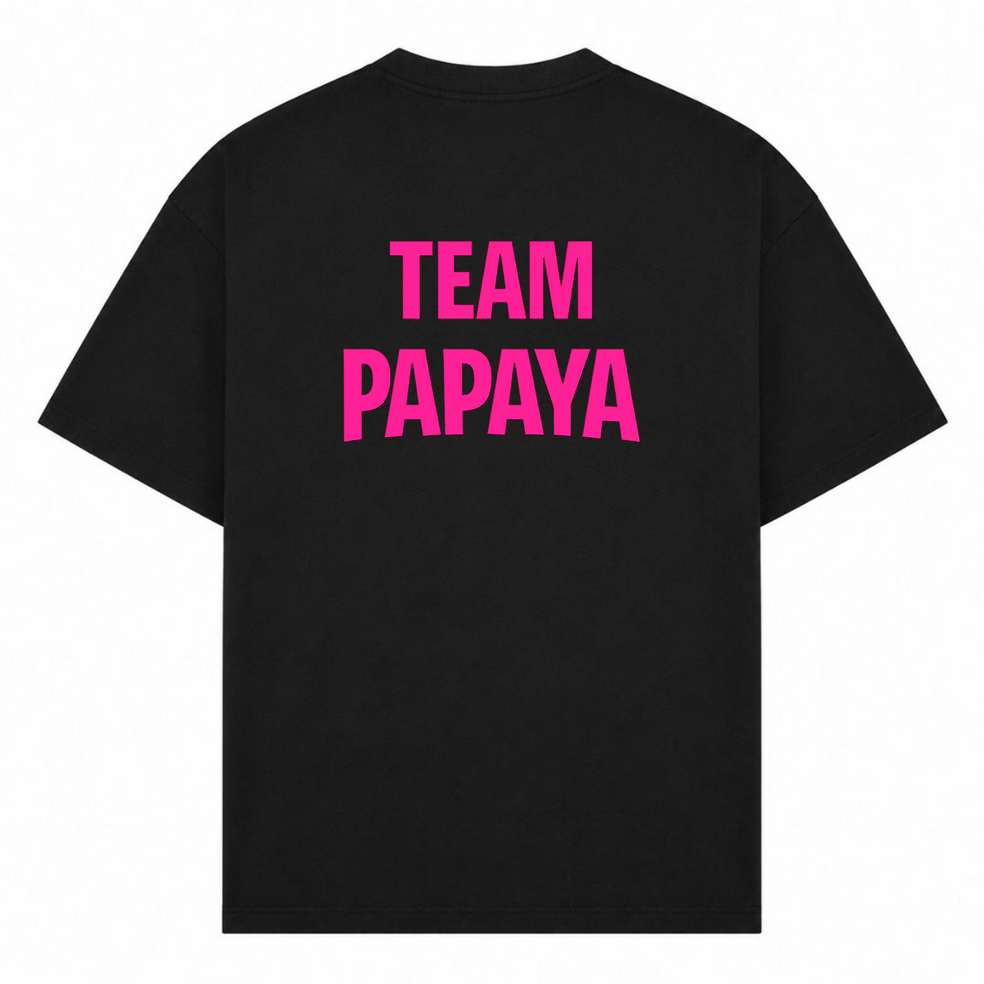 Team Papaya Oversized - Rosa | KEJI - Schwarz - Rueckseite