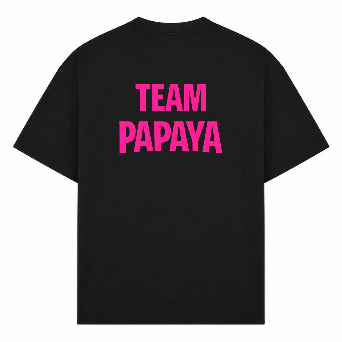 Team Papaya Oversized - Rosa | KEJI - Schwarz - Rueckseite