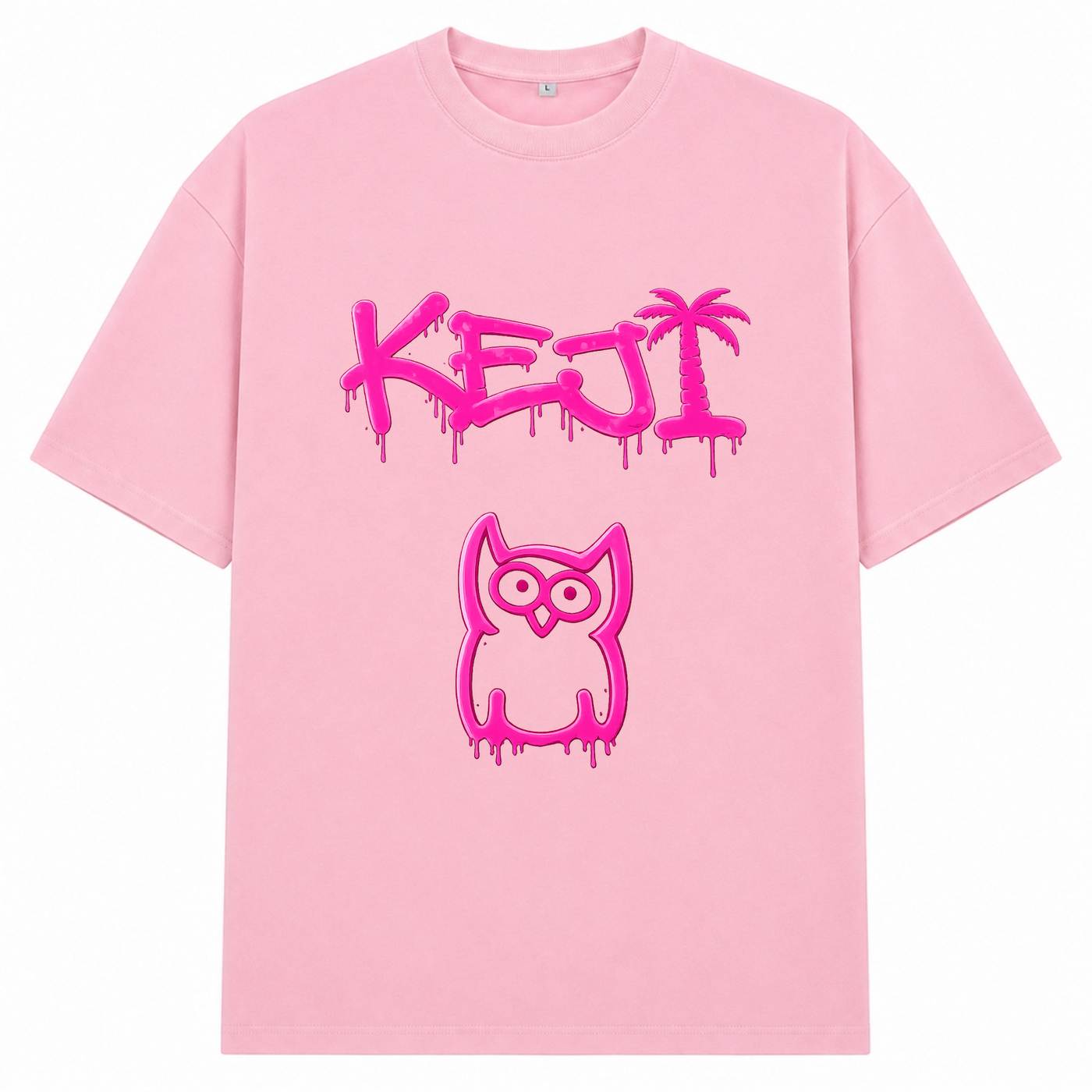 Team Papaya Oversized - Rosa | KEJI - Soft Pink 