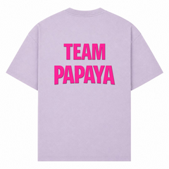 Papaya Oversized Shirt | KEJI - lilac - Rueckseite