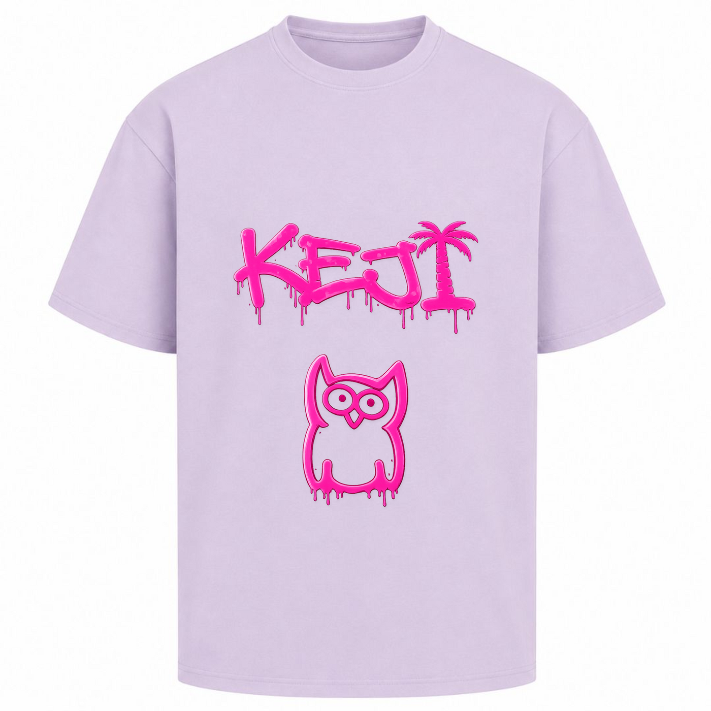 Papaya Oversized Shirt | KEJI - lilac