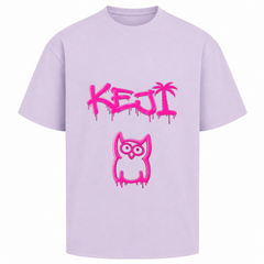 Papaya Oversized Shirt | KEJI - lilac