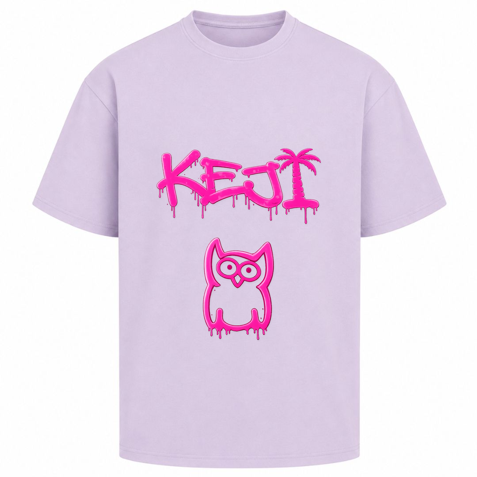 Papaya Oversized Shirt | KEJI - lilac