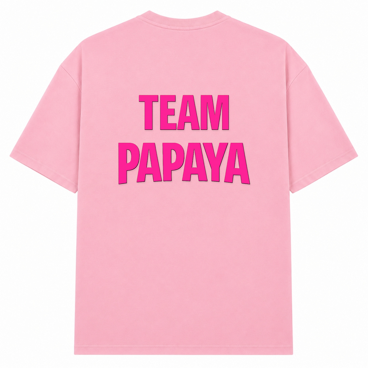 Papaya Pink Oversized Shirt | KEJI
