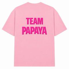 Papaya Oversized Shirt | KEJI - Soft Pink  - Rueckseite