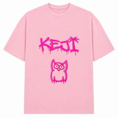 Papaya Oversized Shirt | KEJI - Soft Pink 