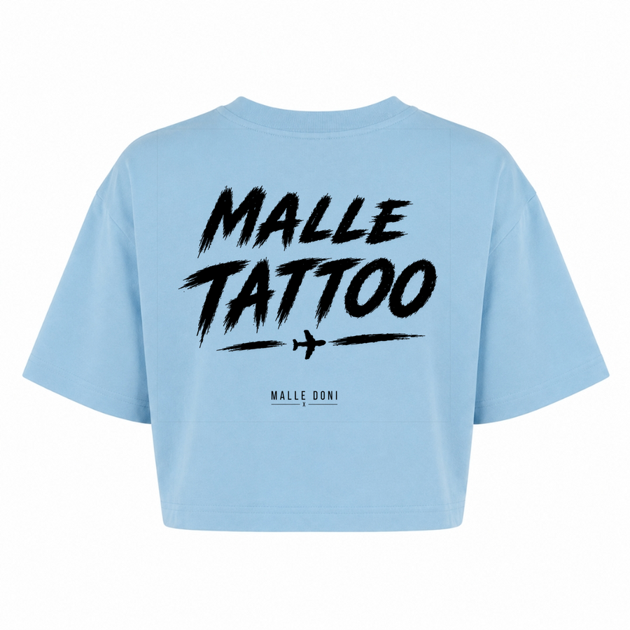 Malle Tattoo Oversized Crop Top | Malle Doni