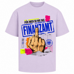 Mittelfinger Oversized Shirt | Malle Willi  - lilac