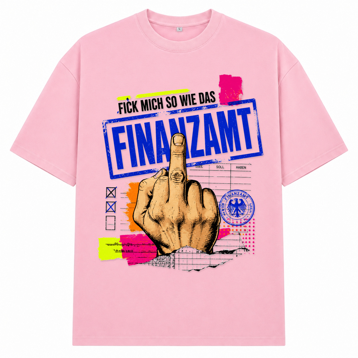 Mittelfinger Oversized Shirt | Malle Willi