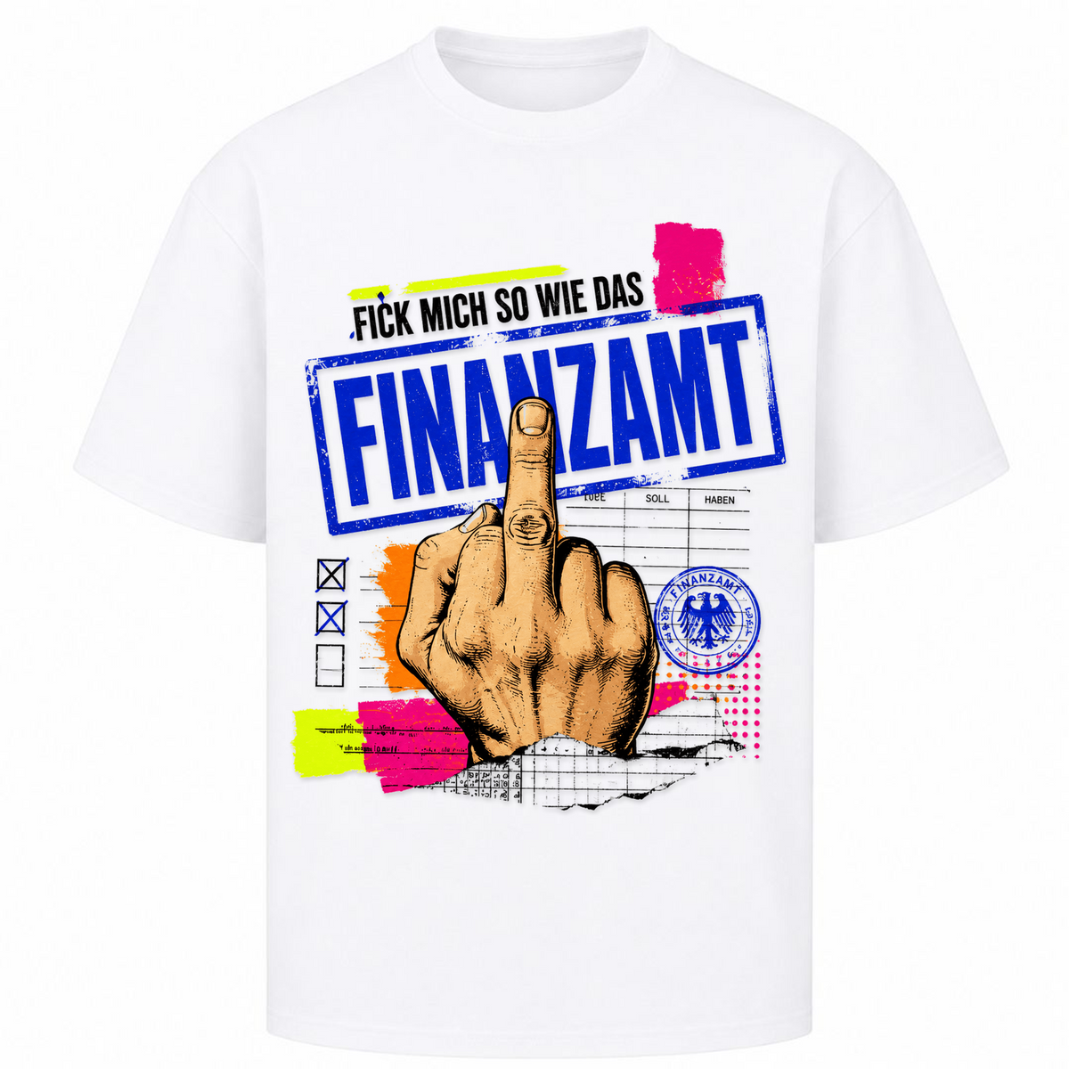 Mittelfinger Oversized Shirt | Malle Willi