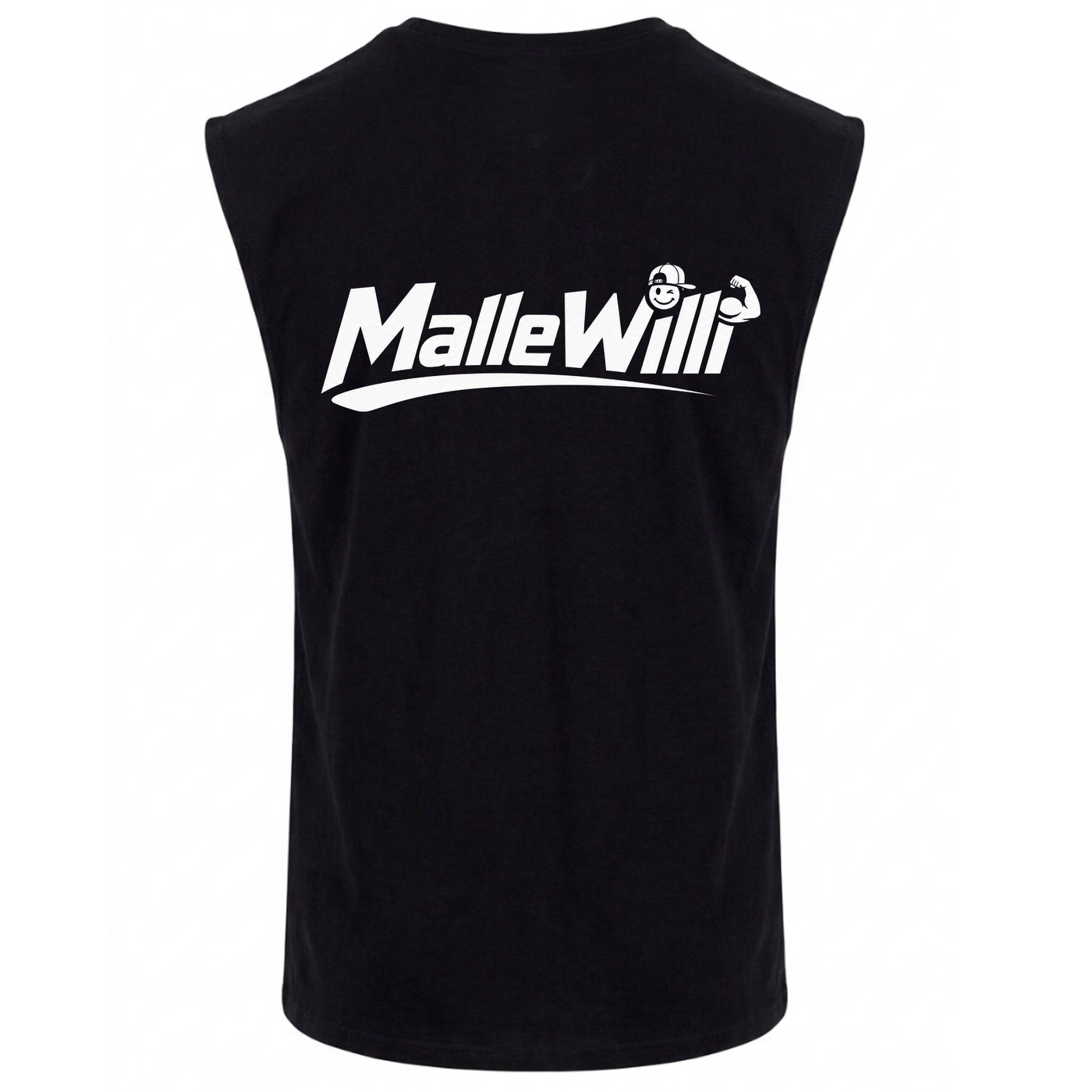 Malle Willi Tank Top | Malle Willi - schwarz - Rueckseite
