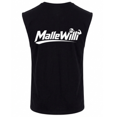 Malle Willi Tank Top | Malle Willi - schwarz - Rueckseite