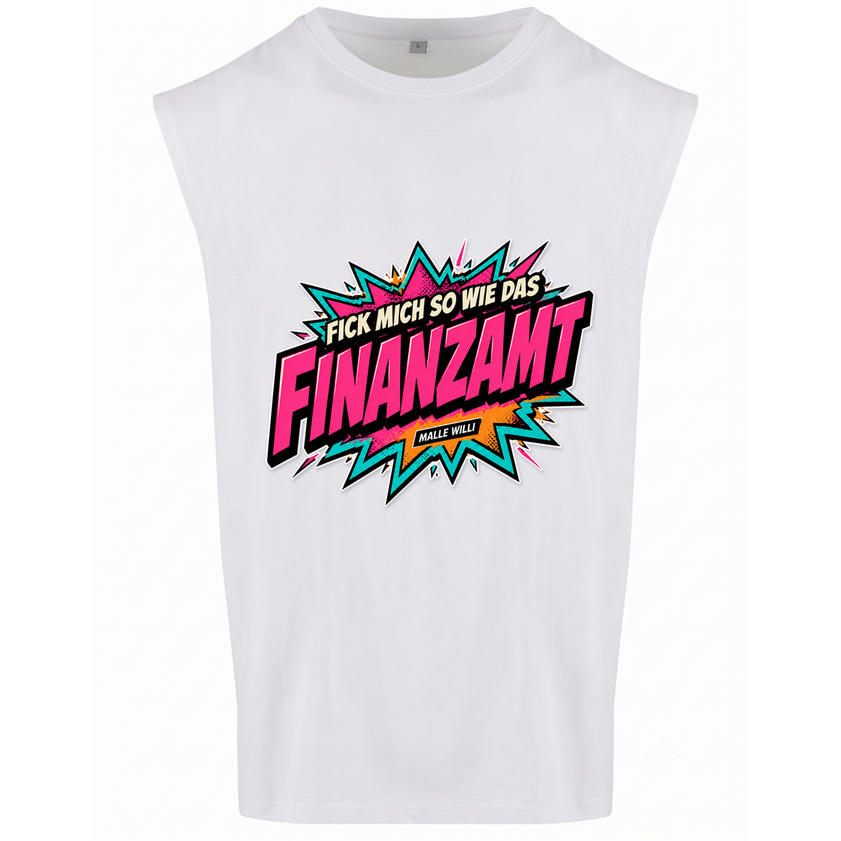 Finanzamt Bunt Tank Top | Malle Willi