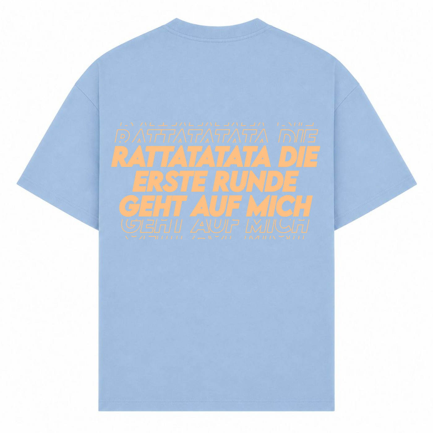 Erste Runde Oversized Shirt | Malle Doni  - powder blue