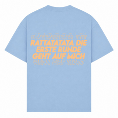 Erste Runde Oversized Shirt | Malle Doni  - powder blue