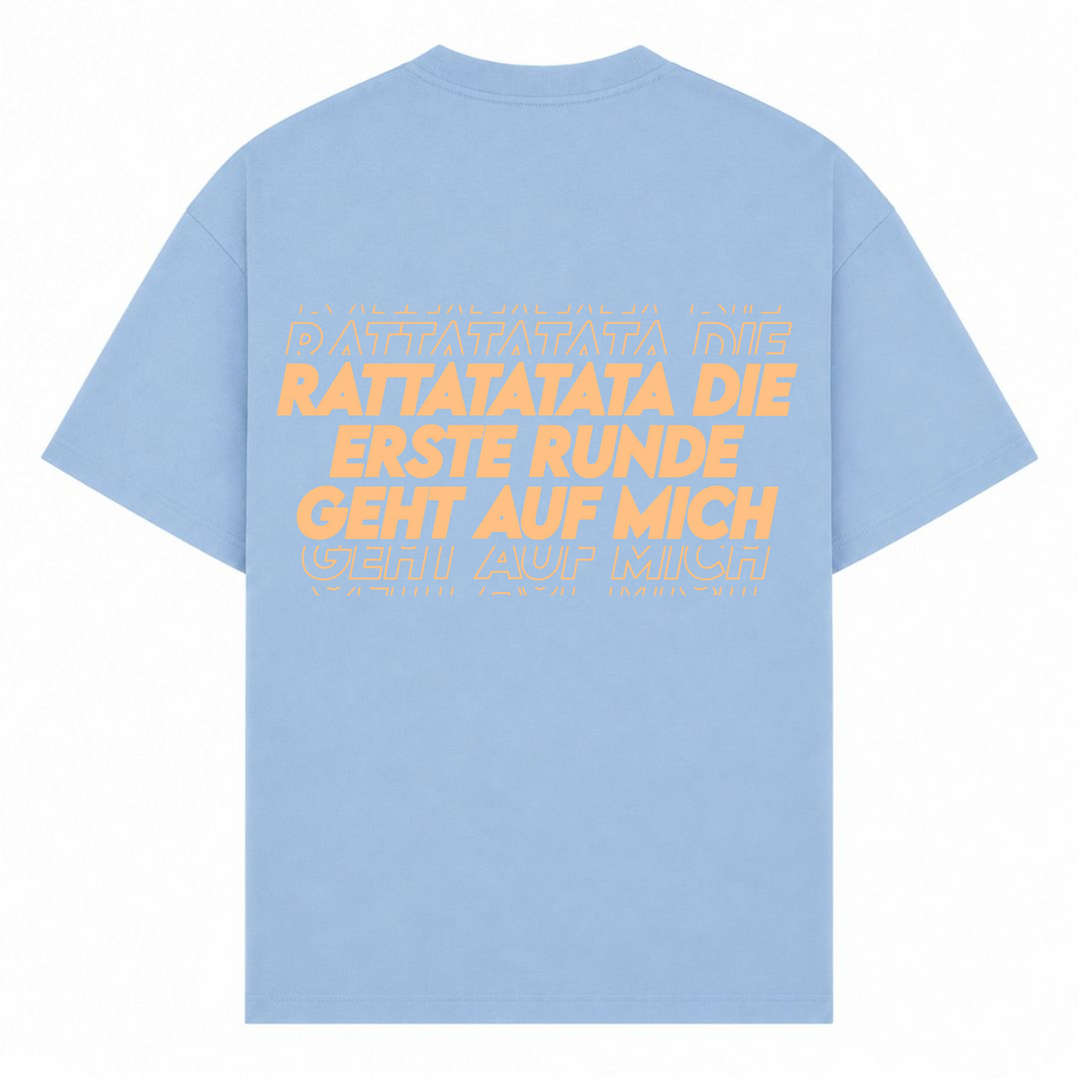 Erste Runde Oversized Shirt | Malle Doni  - powder blue
