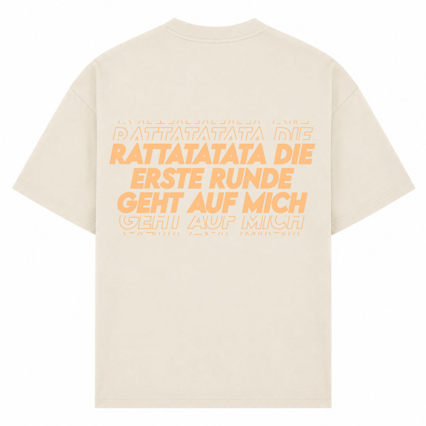 Erste Runde Oversized Shirt | Malle Doni  - Sand