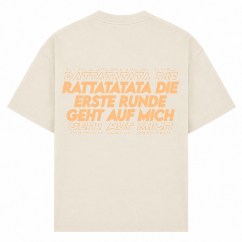 Erste Runde Oversized Shirt | Malle Doni  - Sand