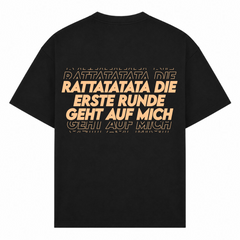 Erste Runde Oversized Shirt | Malle Doni  - Schwarz