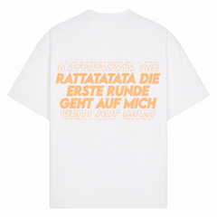 Erste Runde Oversized Shirt | Malle Doni  - Weiß