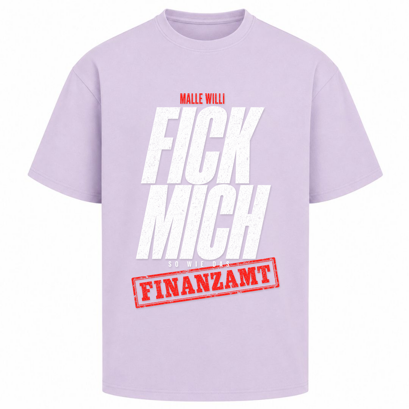 Finanzamt Oversized Shirt | Malle Willi - lilac