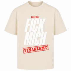 Finanzamt Oversized Shirt | Malle Willi - Sand